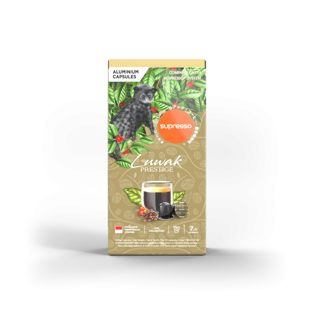 Supresso Luwak Prestige Arabica Coffee Capsules
